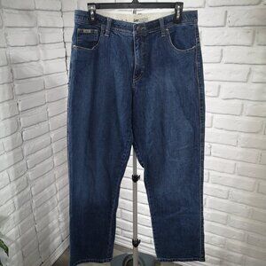 Lee Comfort Waistband Ladies Size 14M Stretch Medium Wash Straight Leg Jeans